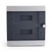 Quadro elettrico centralino 24 moduli DIN box incasso scatola IP40 interruttori