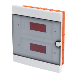 Quadro elettrico centralino 24 moduli DIN box incasso scatola IP40 interruttori