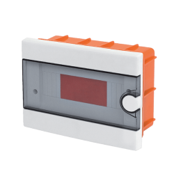 Quadro elettrico centralino 9 moduli DIN box incasso scatola IP40 interruttori