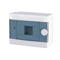 Quadro elettrico da parete centralino 2 6 moduli DIN box scatola IP40 per interruttori magnetotermici differenziali