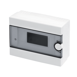 Quadro elettrico da parete centralino 9 moduli DIN box scatola IP40 per interruttori magnetotermici differenziali