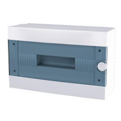 Quadro elettrico da parete centralino 16 moduli DIN box scatola IP40 per interruttori magnetotermici differenziali