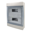 Quadro elettrico centralina stagna 14 24 moduli DIN IP65 box superfice esterno a parete impermeabile scatola per interruttori