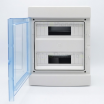 Quadro elettrico centralina stagna 14 24 moduli DIN IP65 box superfice esterno a parete impermeabile scatola per interruttori