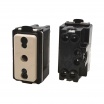 Placche frutti elettrici compatibili con Bticino Magic prese interruttori supporti 