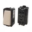 Placche frutti elettrici compatibili con Bticino Magic prese interruttori supporti 