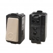 Placche frutti elettrici compatibili con Bticino Magic prese interruttori supporti 