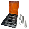 Quadro elettrico centralino 36 moduli 3x12 nero DIN box incasso scatola IP40 interruttori magnetotermici differenziali