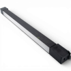Faretto faro barra led 20W nero per binario monofase orientabile proiettore luce naturale bianca calda
