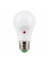 Lampadina LED 10W E27 con sensore crepuscolare A60 accensione automatica luce naturale 4000K