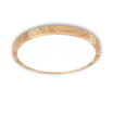 Plafoniera LED Tonda Ø 23 30 40 cm Legno Chiaro Abete Luce CCT Regolabile Calda Naturale Fredda Lampada da Soffitto