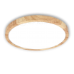 Plafoniera LED Tonda Ø 23 30 40 cm Legno Chiaro Abete Luce CCT Regolabile Calda Naturale Fredda Lampada da Soffitto