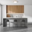 Plafoniera LED Tonda Ø 23 30 40 cm Legno Chiaro Abete Luce CCT Regolabile Calda Naturale Fredda Lampada da Soffitto