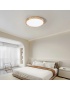 Plafoniera LED Tonda Ø 23 30 40 cm Legno Chiaro Abete Luce CCT Regolabile Calda Naturale Fredda Lampada da Soffitto