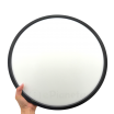 Plafoniera LED Tonda Ø 23 30 40 cm Nero Luce CCT Regolabile Calda Naturale Fredda Lampada da Soffitto Design Minimal