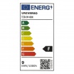 Faretto led 9W lampadina collegamento diretto 220V da incasso per portafaretti in gesso alluminio