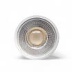 Faretto led 9W lampadina collegamento diretto 220V da incasso per portafaretti in gesso alluminio