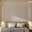 Lampada a sospensione LED cilindro sottile 50 cm sabbia tortora lampadario moderno per cucina comodino bagno camera da letto