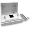 Quadro elettrico da parete centralino 2 6 moduli DIN box scatola IP40 per interruttori magnetotermici differenziali