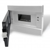 Quadro elettrico da parete centralino 9 moduli DIN box scatola IP40 per interruttori magnetotermici differenziali