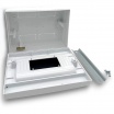 Quadro elettrico da parete centralino 9 moduli DIN box scatola IP40 per interruttori magnetotermici differenziali