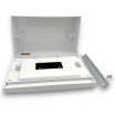 Quadro elettrico da parete centralino 12 moduli DIN box scatola IP40 per interruttori magnetotermici differenziali