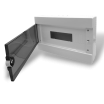 Quadro elettrico da parete centralino 16 moduli DIN box scatola IP40 per interruttori magnetotermici differenziali