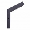 Applique led 10W per esterno lampada da parete rettangolare moderno grigio bianco luce segnapasso da giardino terrazzo balcone