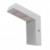 Applique led 10W per esterno lampada da parete rettangolare moderno grigio bianco luce segnapasso da giardino terrazzo balcone