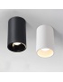 Faretto da soffitto GU10 a cilindro lampada bianco nero in alluminio plafoniera design moderno per cucina soggiorno