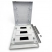 Quadro elettrico da parete centralino 36 moduli 3x12 DIN box scatola IP40 per interruttori magnetotermici differenziali