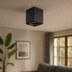 Faretto led da soffitto 8W a cubo lampada bianco nero quadrato in alluminio plafoniera design moderno per cucina soggiorno