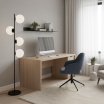 Lampada da terra con 4 sfere oro argento nero in vetro bianco piantana design moderno per salotto camera