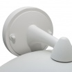 Applique da parete per esterno a lanterna attacco lampadina E27 lampada design moderno da giardino grigio antracite bianco