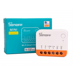 SONOFF MINI R4 Interruttore 2 canali switch Wireless per controllo remoto luci domotica con Alexa Google home smartphone
