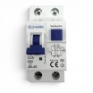 Interruttore Magnetotermico Differenziale RCBO Elettronico JEL4A 6kA 2P 30mA per Guida DIN