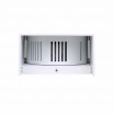 Applique led 10W bianco nero per esterno lampada da parete rettangolare luce sopra e sotto regolabile per balcone giardino