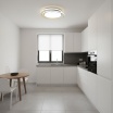 Plafoniera led rotondo 65w lampadario da soffitto a cerchio bianco design moderno per camera cucina luce naturale fredda calda
