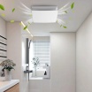 Aspiratore ventola aspirazione da bagno cucina Ø100mm 14W bianco