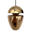 Lampadario a sospensione led da comodino ovale oro nero bianco lampada applique sospeso luce bianca naturale calda