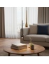 Lampadario a sospensione led da comodino a goccia oro grigio antracite lampada applique sospeso luce bianca naturale calda