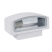 Applique da parete per esterno doppia luce sopra e sotto attacco lampadina E27 nero grigio bianco marrone
