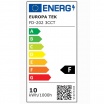 Applique da parete per esterno led 10W nero doppia luce sopra e sotto lampada rettangolare moderno balcone terrazzo giardino