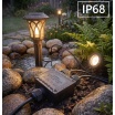 Scatola di giunzione impermeabile IP68 connettore stagno a 3 vie con morsettiera da esterno per cavi elettrici da giardino