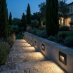 Segnapasso led a incasso 3W per cassetta scatola 503 220V applique luce esterno
