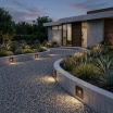 Segnapasso led a incasso 3W per cassetta scatola 503 220V applique luce esterno