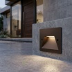 Segnapasso led a incasso 3W per cassetta scatola 503 220V applique luce esterno