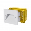 Segnapasso led a incasso 3W per cassetta scatola 503 220V applique luce esterno
