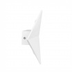 Applique da parete led 10w doppia luce quadrato bianco design moderno per interno geometrico comodino