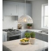 Lampadario a sospesione a campana cupola attacco E27 in metallo design moderno indutry nero bianco tortora sabbia
